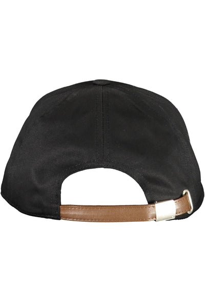 La Martina Black Cotton Men Cap