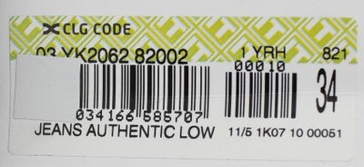 Acht Gray Cotton Regular Low Fit Jeans