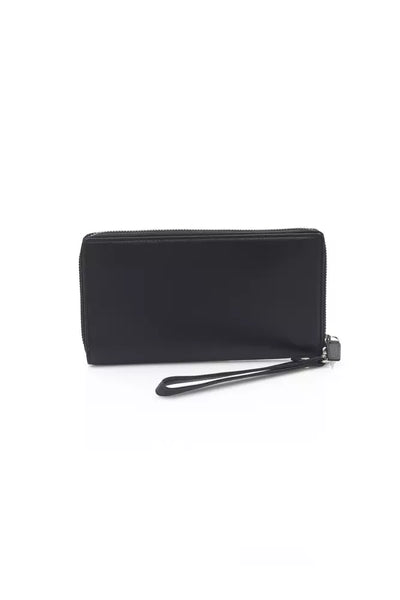 Automobili Lamborghini Black Calfskin Men Wallet