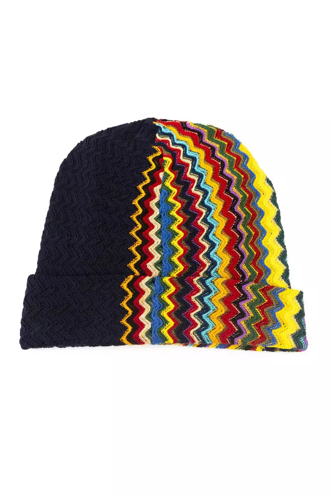 Missoni Multicolor Wool Men Cap