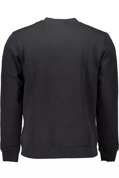 Napapijri Black Cotton Men Sweater