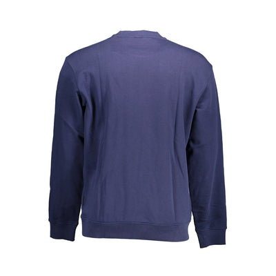 Napapijri Blue Cotton Men Sweater