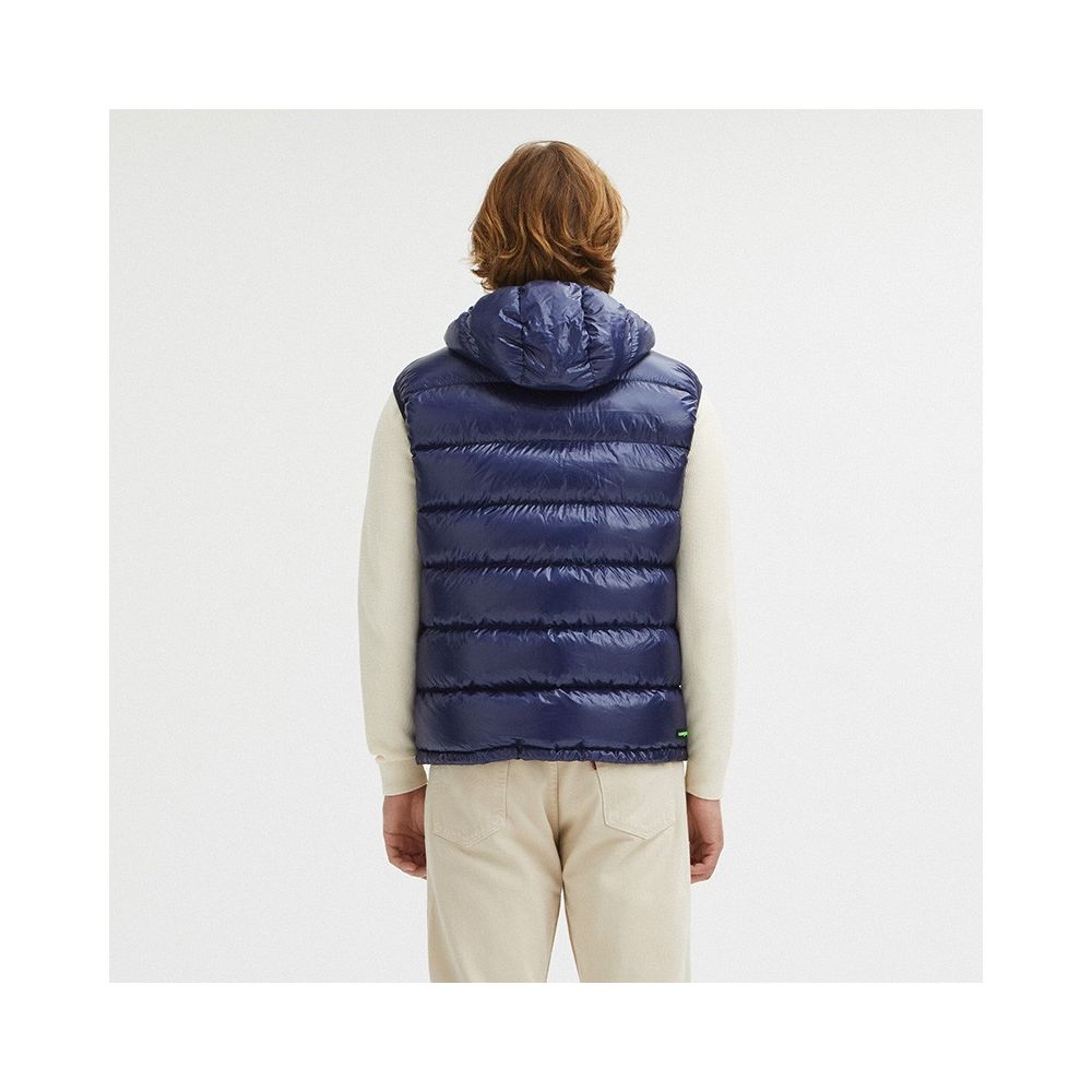 Centogrammi Blue Nylon Men's Reversible Vest