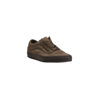 Vans Brown Suede Leather Low Top Sneakers