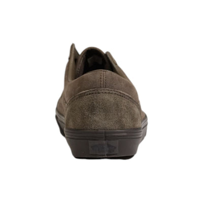 Vans Brown Suede Leather Low Top Sneakers