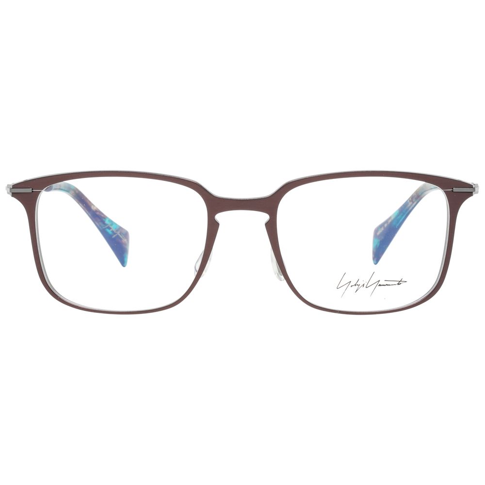 Yohji Yamamoto Brown Men Optical Frames