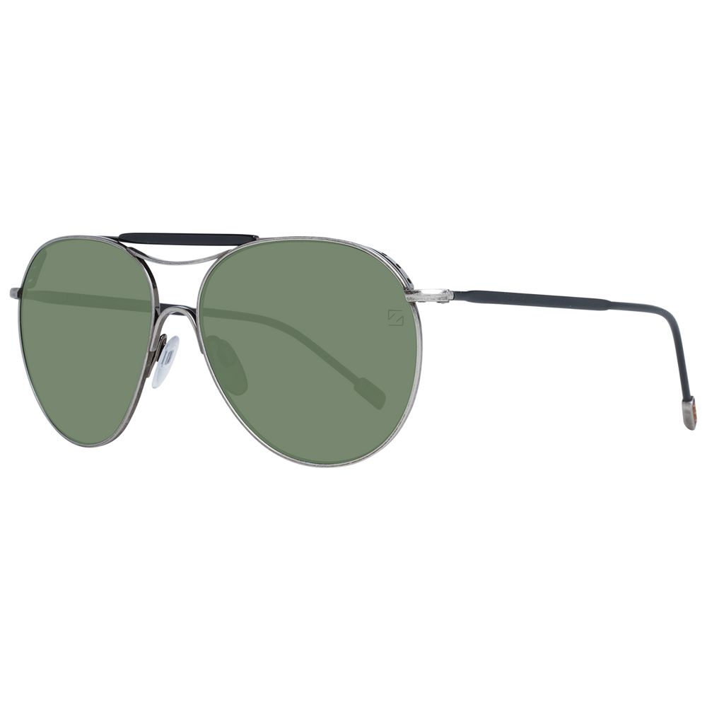 Zegna Couture Gray Men Sunglasses