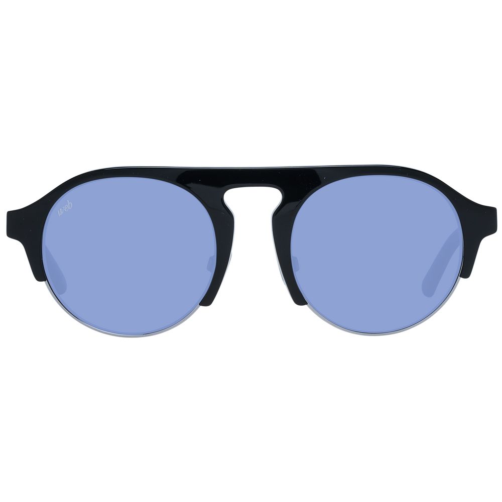 Web Black Unisex Sunglasses