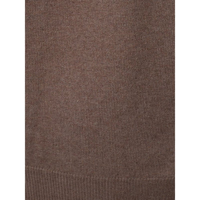 KANGRA Brown Wool Turtleneck