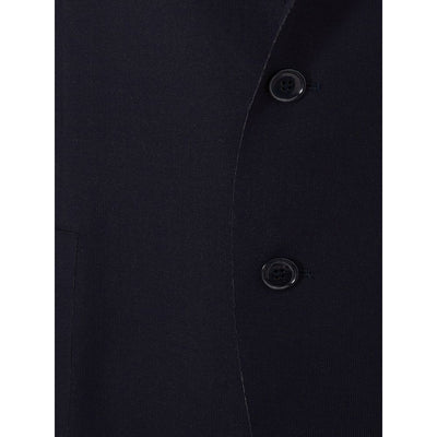 Elegant Blue Cotton Lardini Jacket
