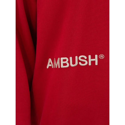 Ambush Elevated Red Cotton Sweater