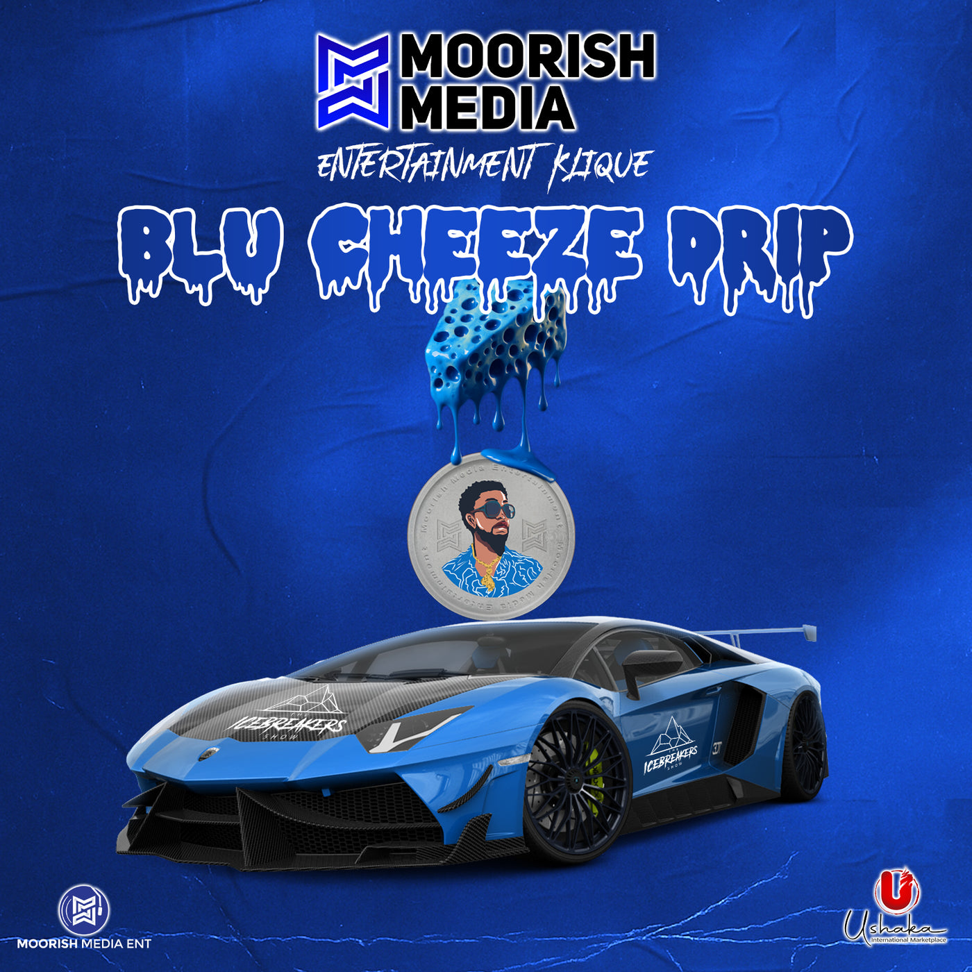 Blu Cheeze Drip Official Single Album Cover
