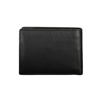 Aeronautica Militare Sleek Dual-Compartment Leather Wallet