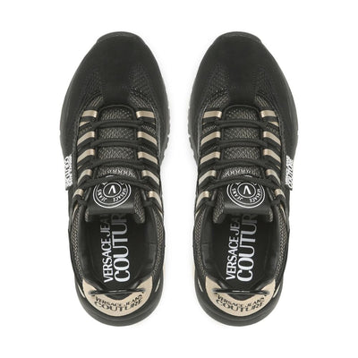 Versace Jeans Black Nylon Sneaker