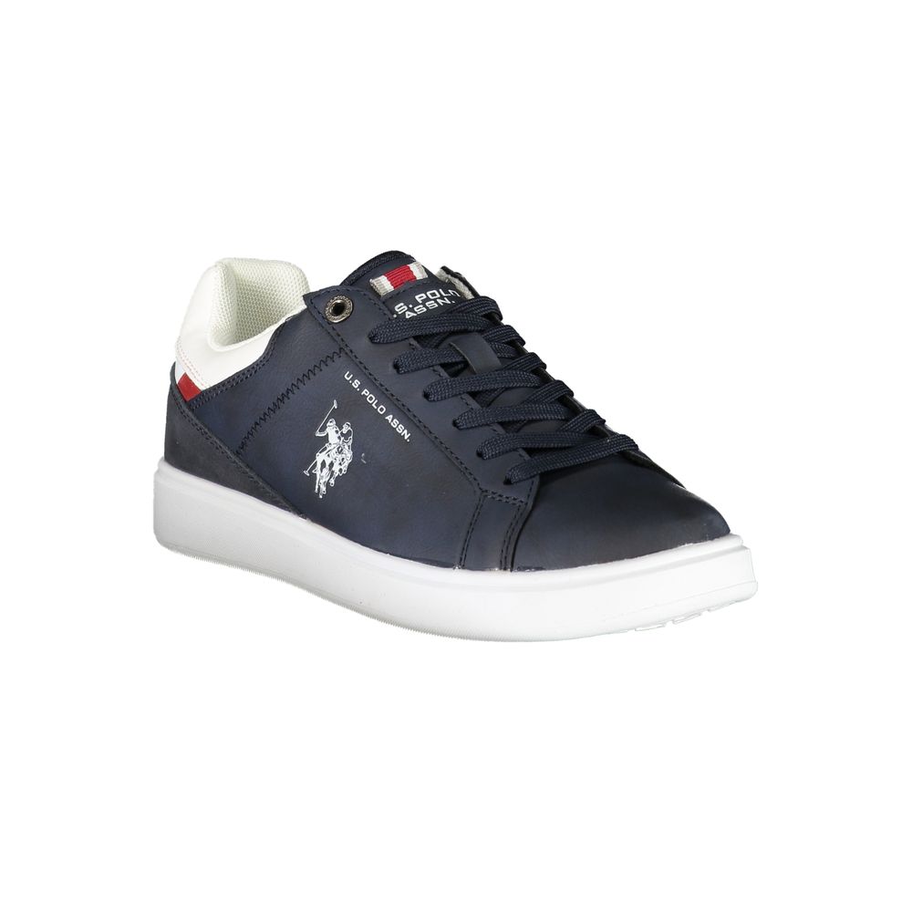 U.S. POLO ASSN. Sleek Blue Lace-Up Athletic Sneakers