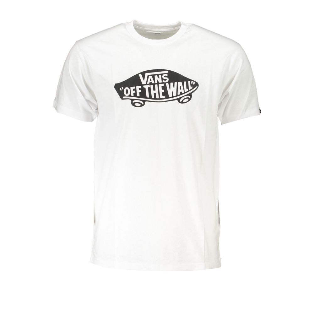 Vans White Cotton T-Shirt