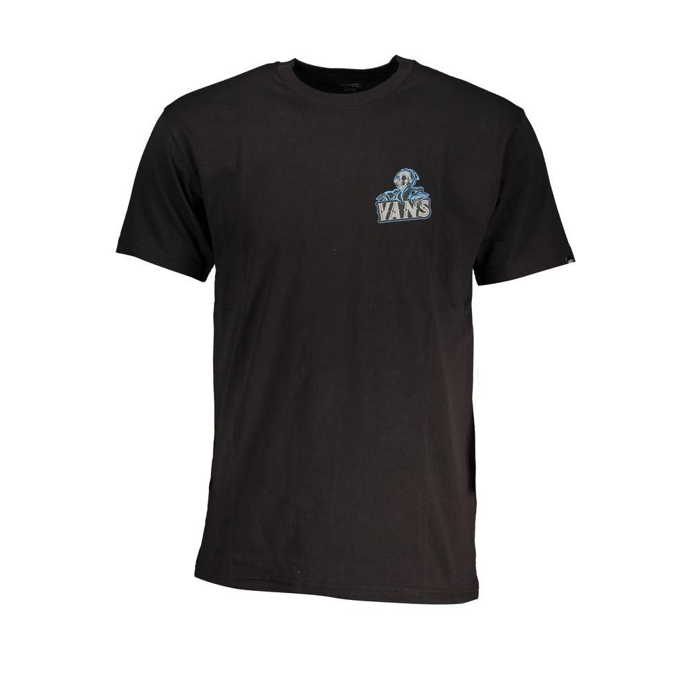 Vans Black Cotton T-Shirt