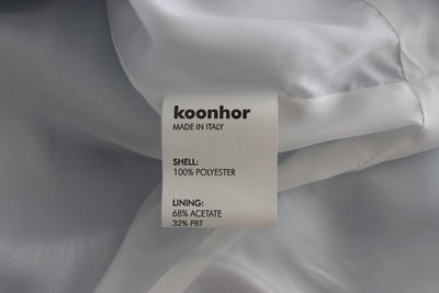 Koonhor Blue Peplum Fresco-Print Straight Pencil Skirt