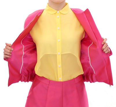 CO|TE Pink silk blend jacket