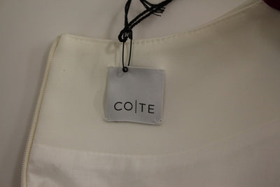 CO|TE White Robot shift dress