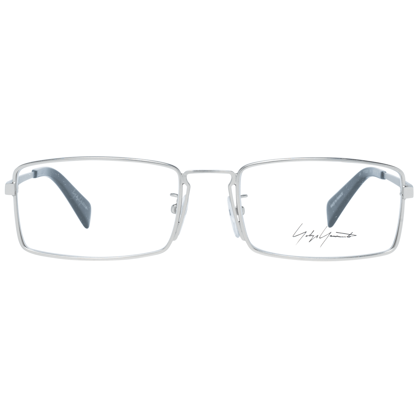 Yohji Yamamoto Silver Unisex Optical Frames