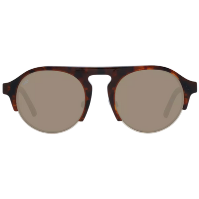 Web Brown Unisex Sunglasses