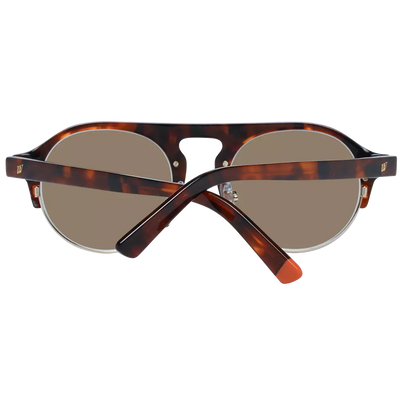 Web Brown Unisex Sunglasses