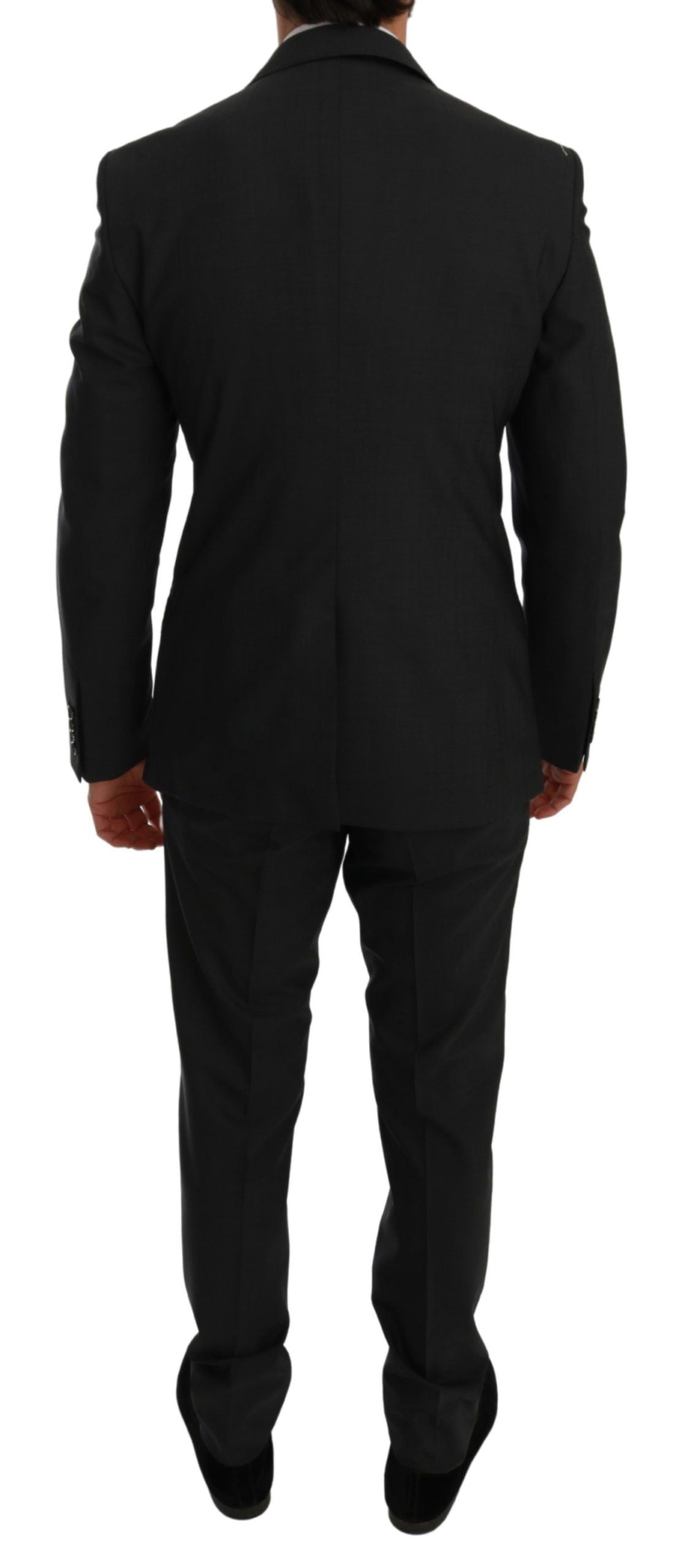 Dolce & Gabbana Gray Slim Fit 2 Piece MARTINI Suit