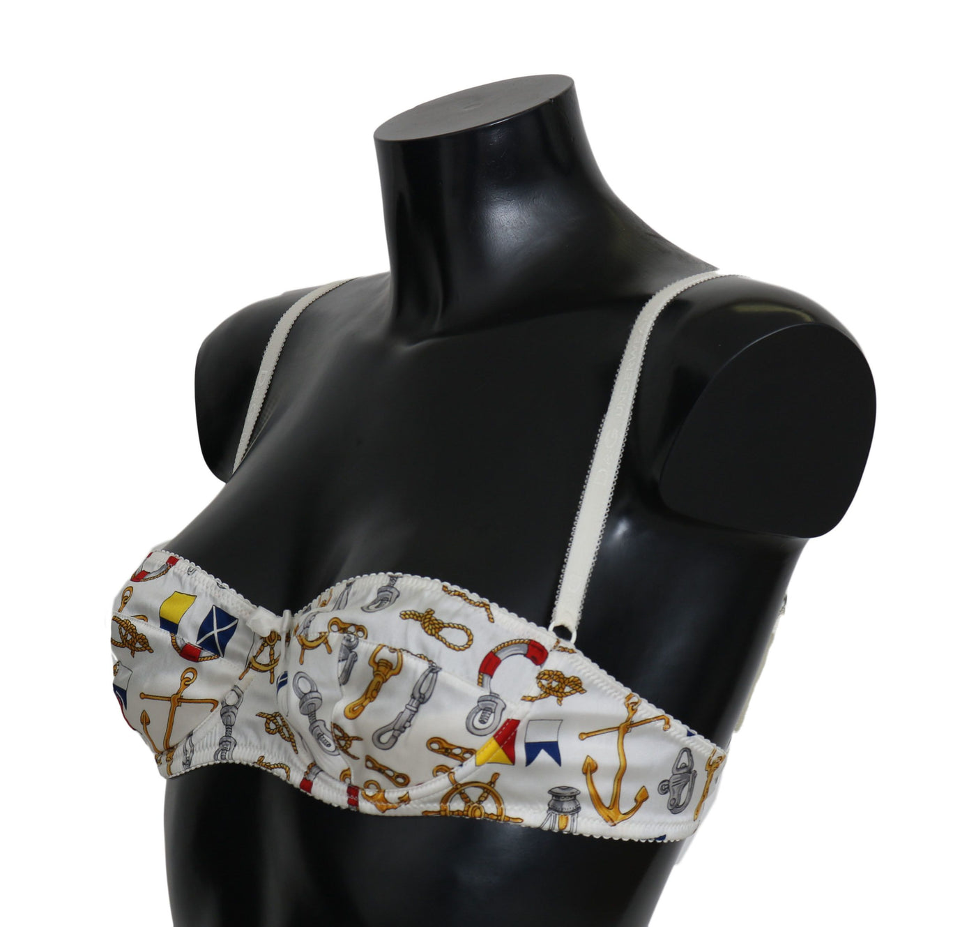 Dolce & Gabbana White Balconcino Sailor Print Underwear