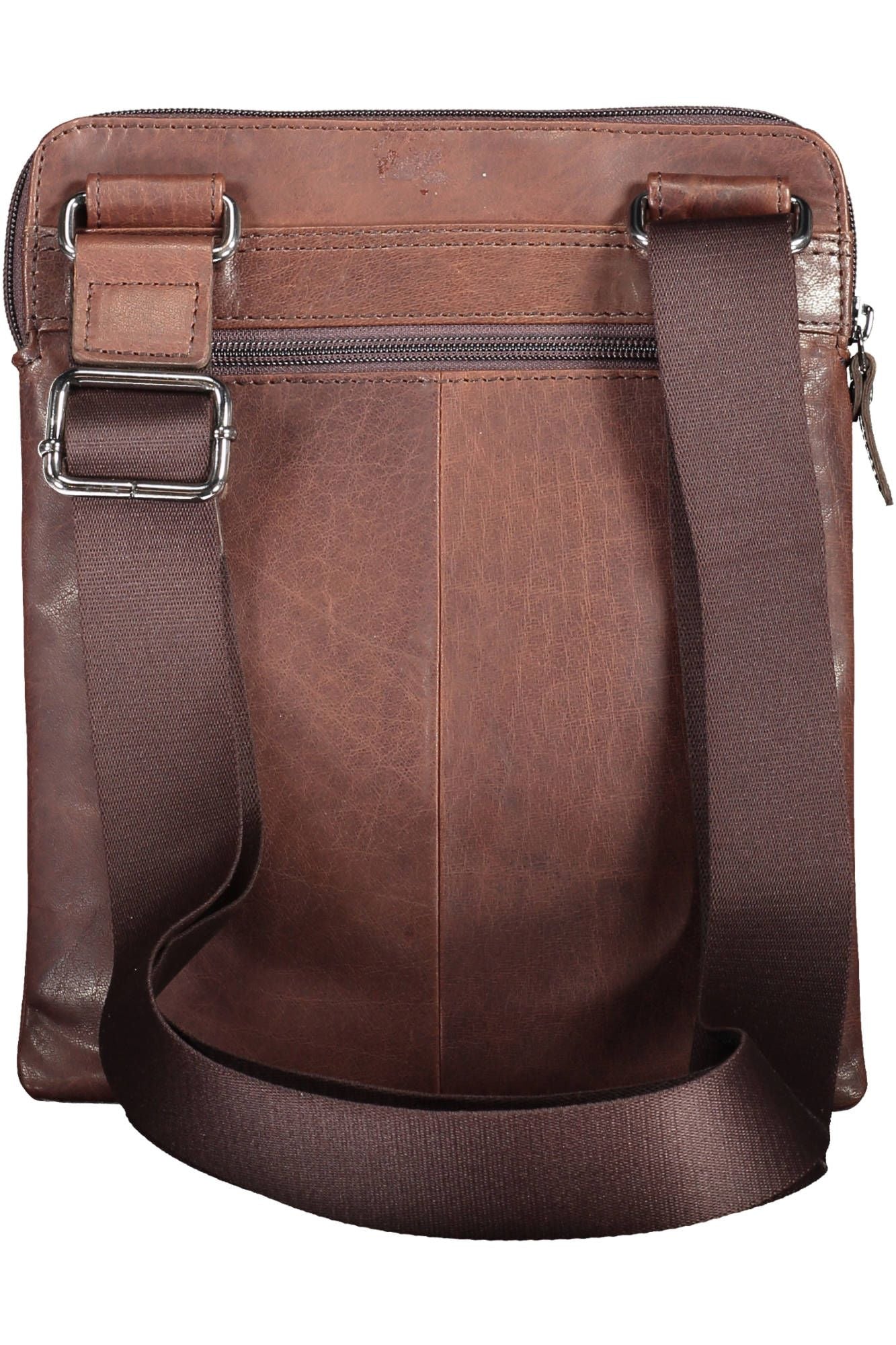 Aeronautica Militare Elegant Brown Shoulder Strap Utility Bag