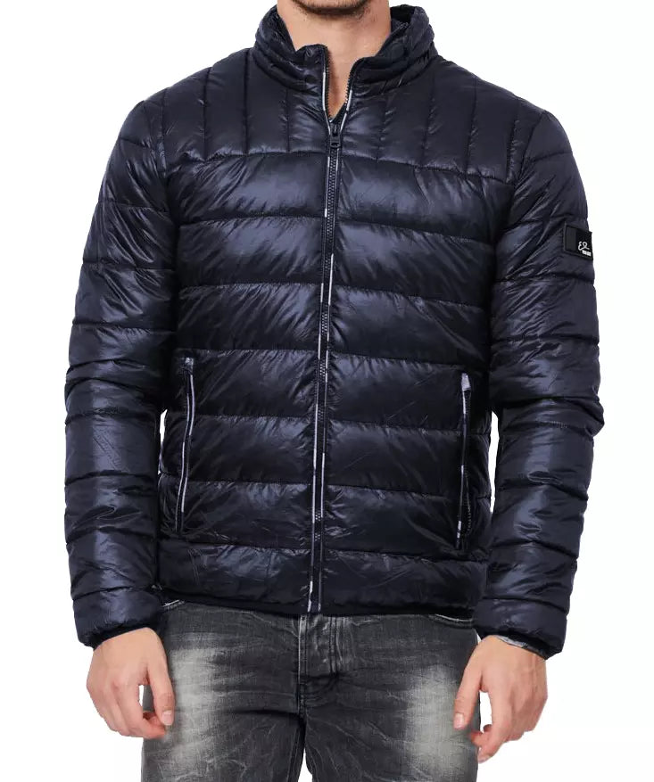 Yes Zee Chic Camo-Lined Men's Quilted Jacket