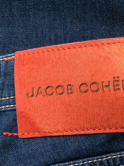 Jacob Cohen Blue Cotton Jeans & Pant