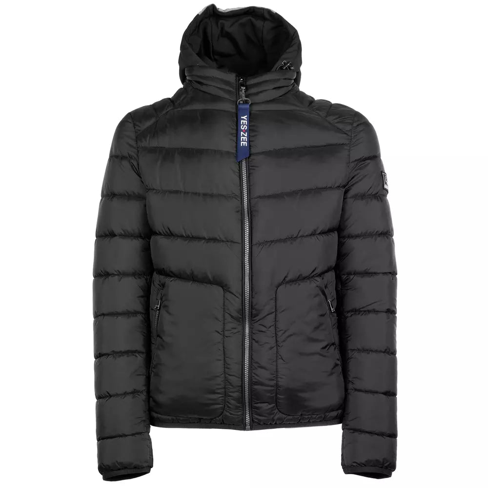 Yes Zee Black Polyamide Jacket