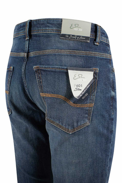 Yes Zee Timeless Dark Denim Jeans for Men