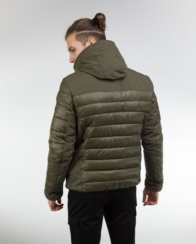 Yes Zee Chic Urban Men's Hooded Down Jacket