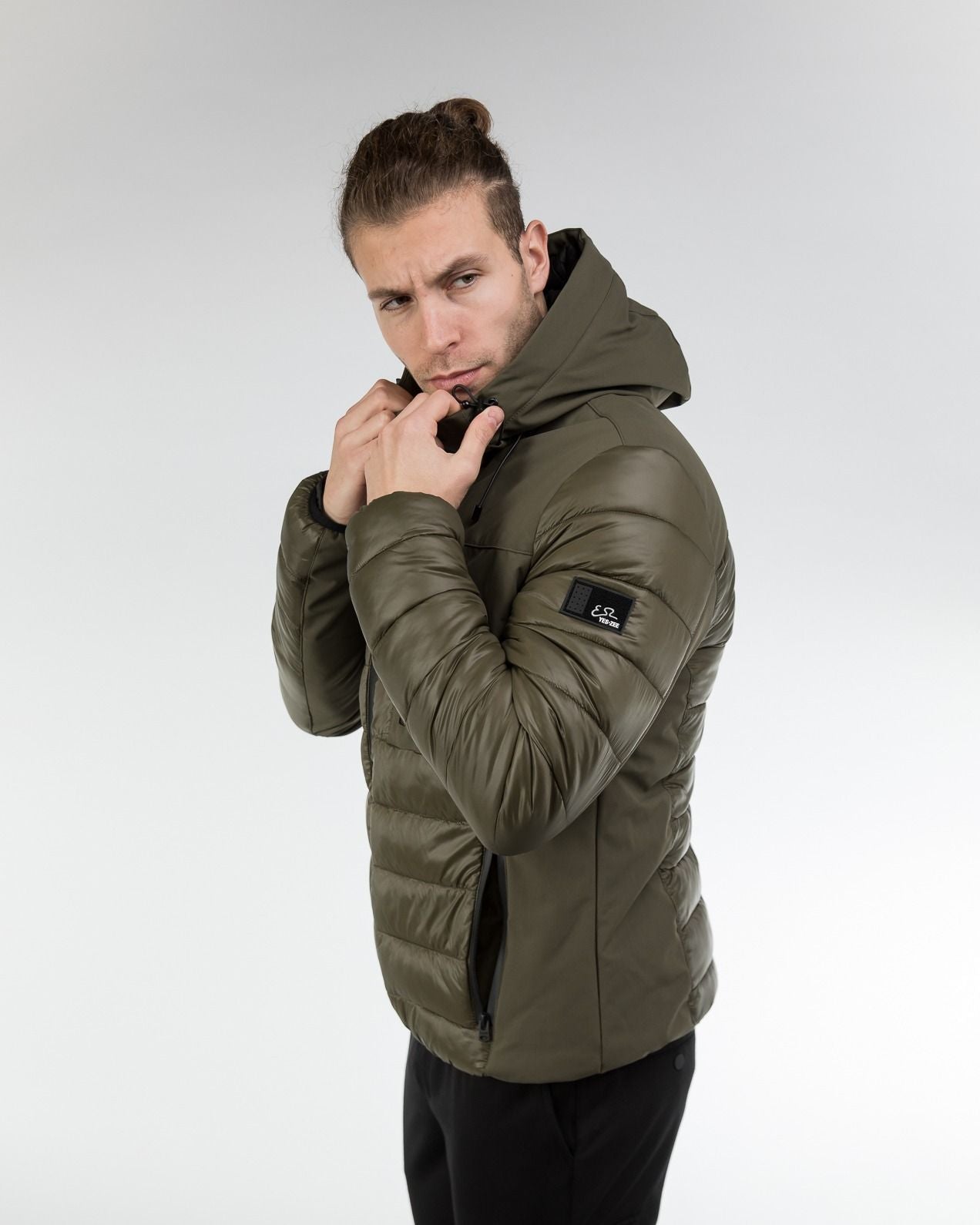 Yes Zee Chic Urban Men's Hooded Down Jacket