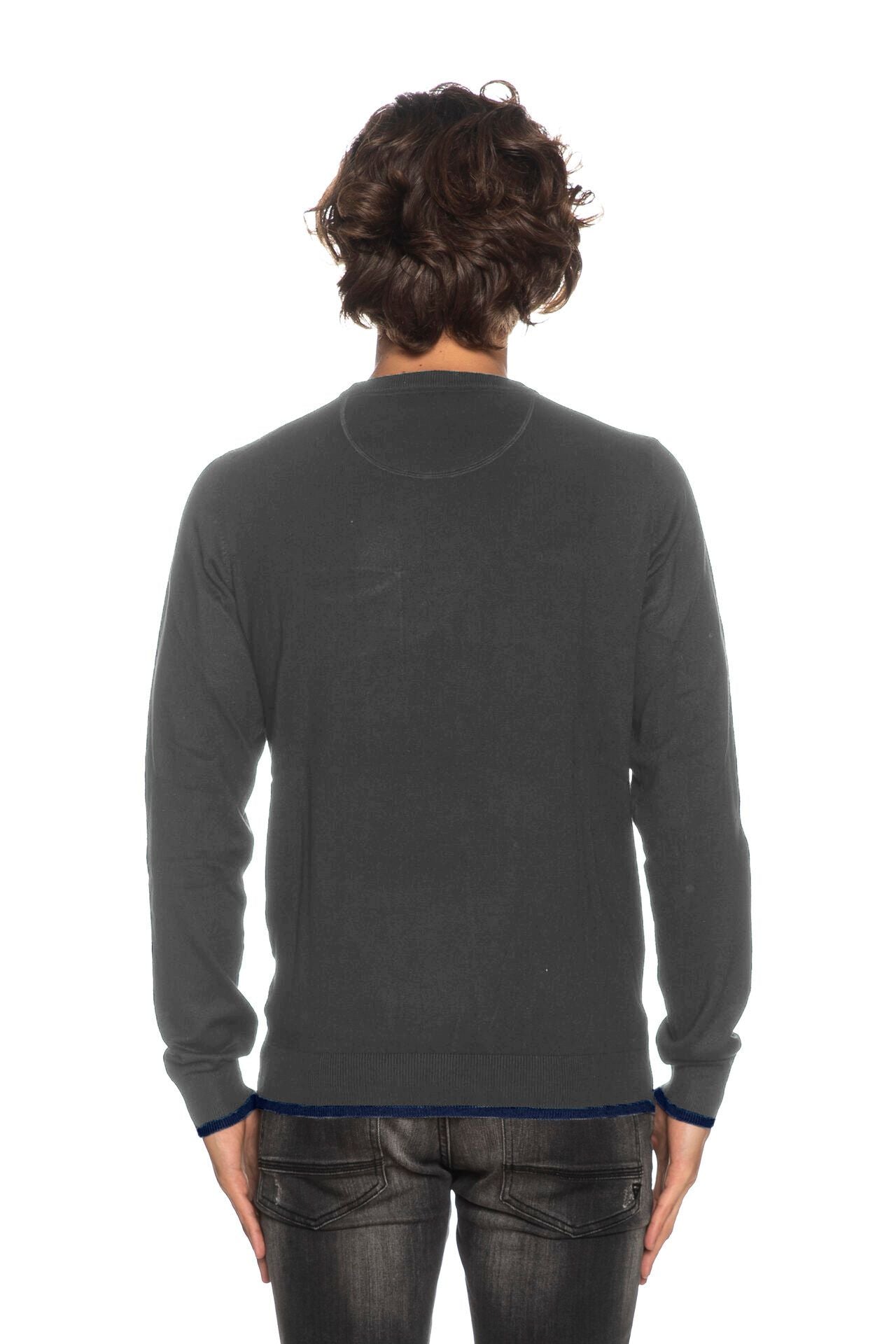 Yes Zee Gray Viscose Sweater