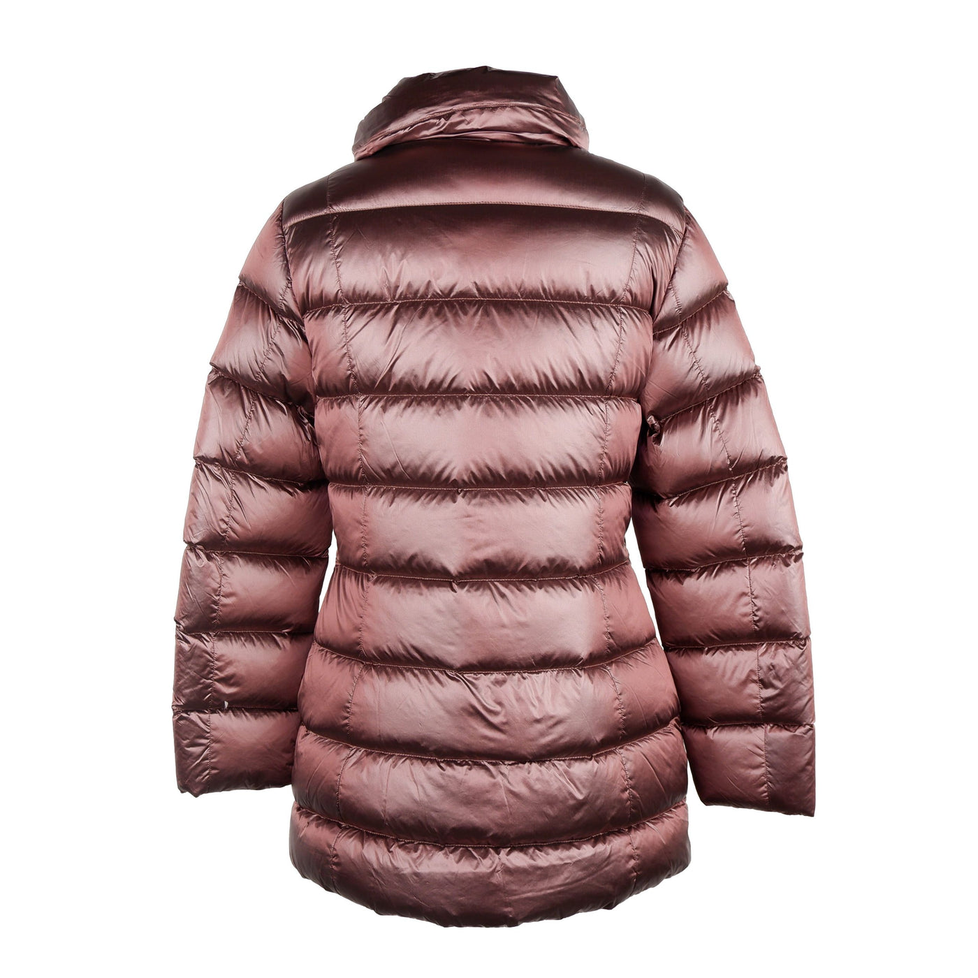 Yes Zee Chic Pink High Collar Down Jacket