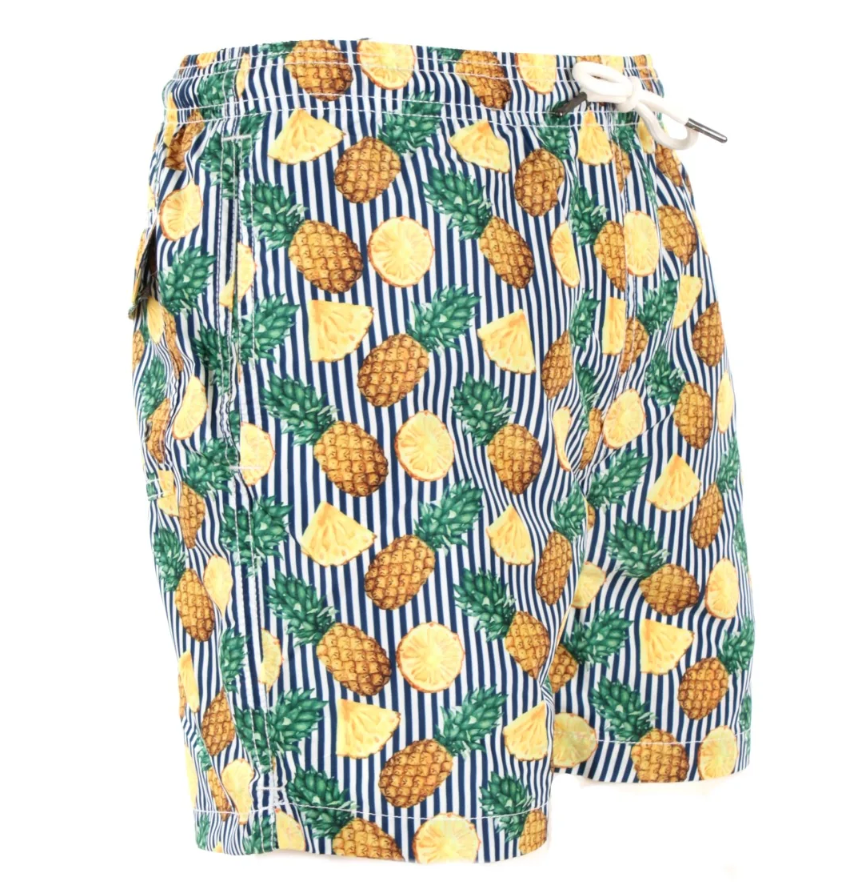 Yes Zee Pineapple Paradise Men's Swim Boxer