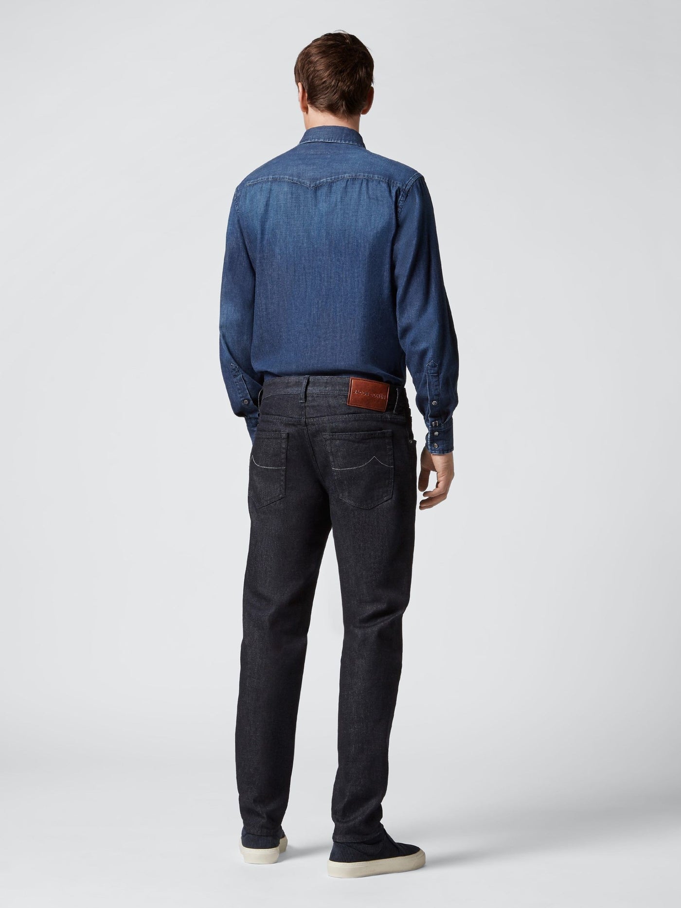 Jacob Cohen Blue Cotton Jeans & Pant