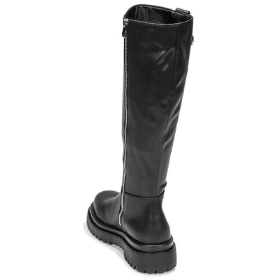 Versace Jeans Black Polyethylene Boot