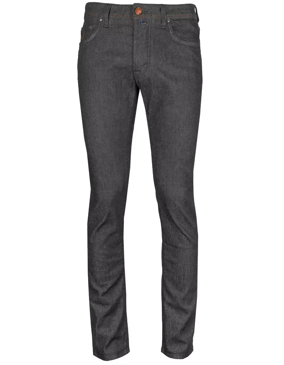 Jacob Cohen Gray Cotton Jeans & Pant