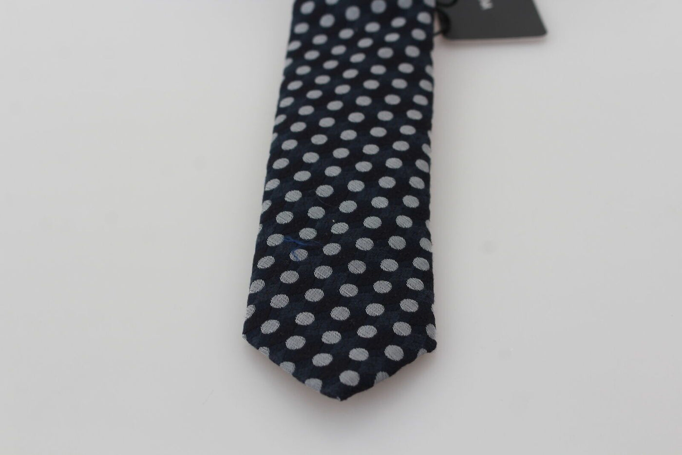 Dolce & Gabbana Blue Polka Dot Classic Mens Slim Necktie Tie