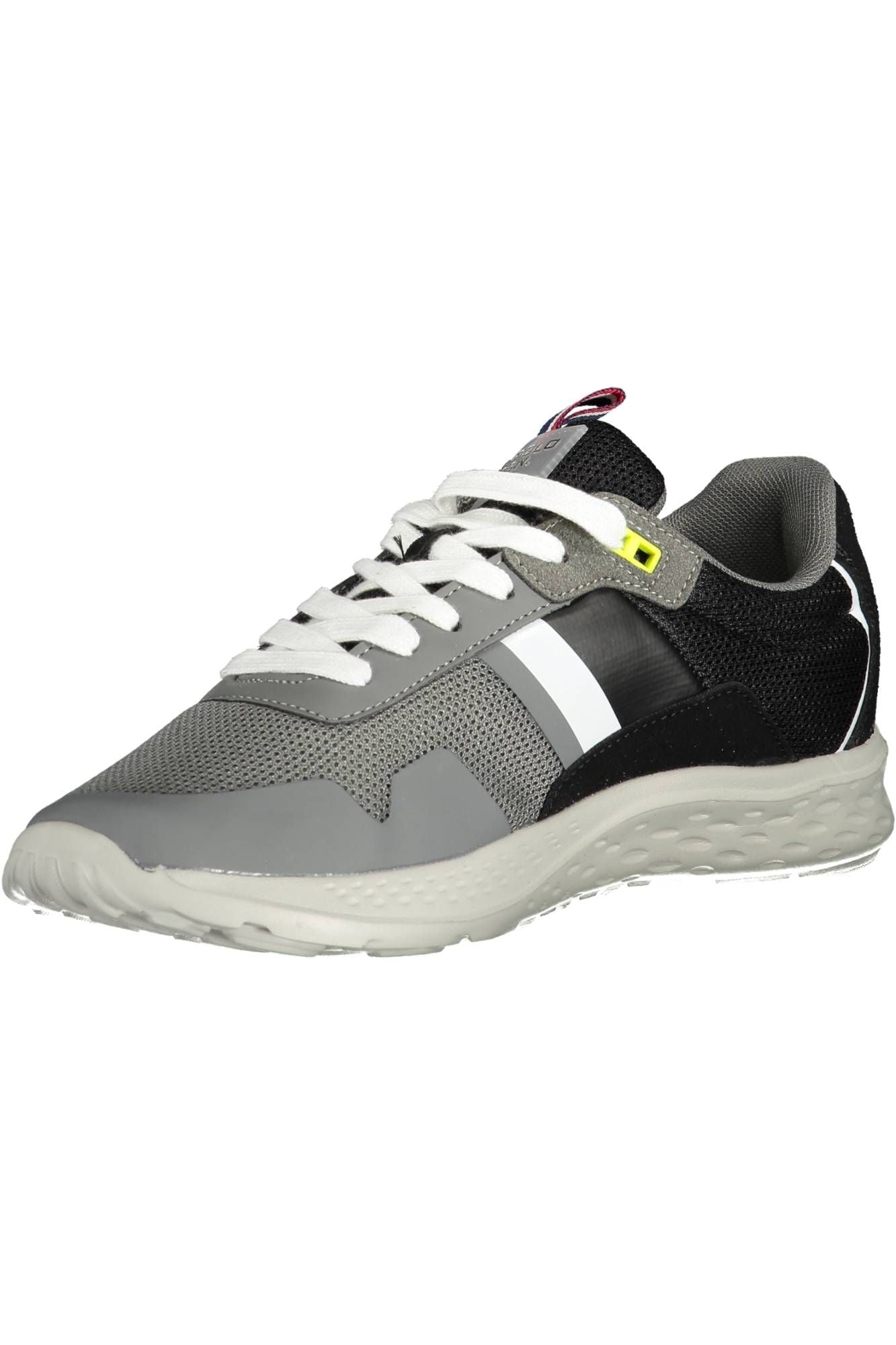 U.S. POLO ASSN. Sleek Gray Lace-Up Sports Sneakers