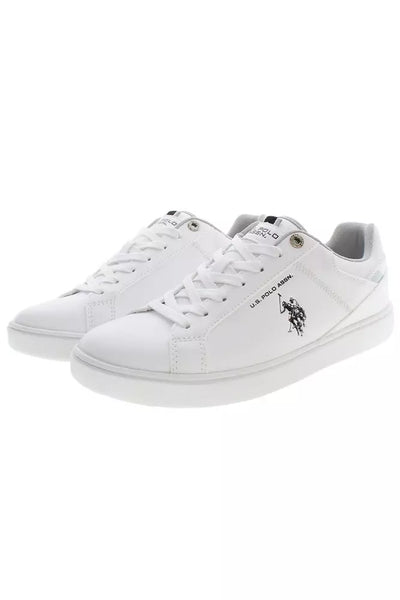 U.S. POLO ASSN. Sleek White Sneakers with Signature Logo