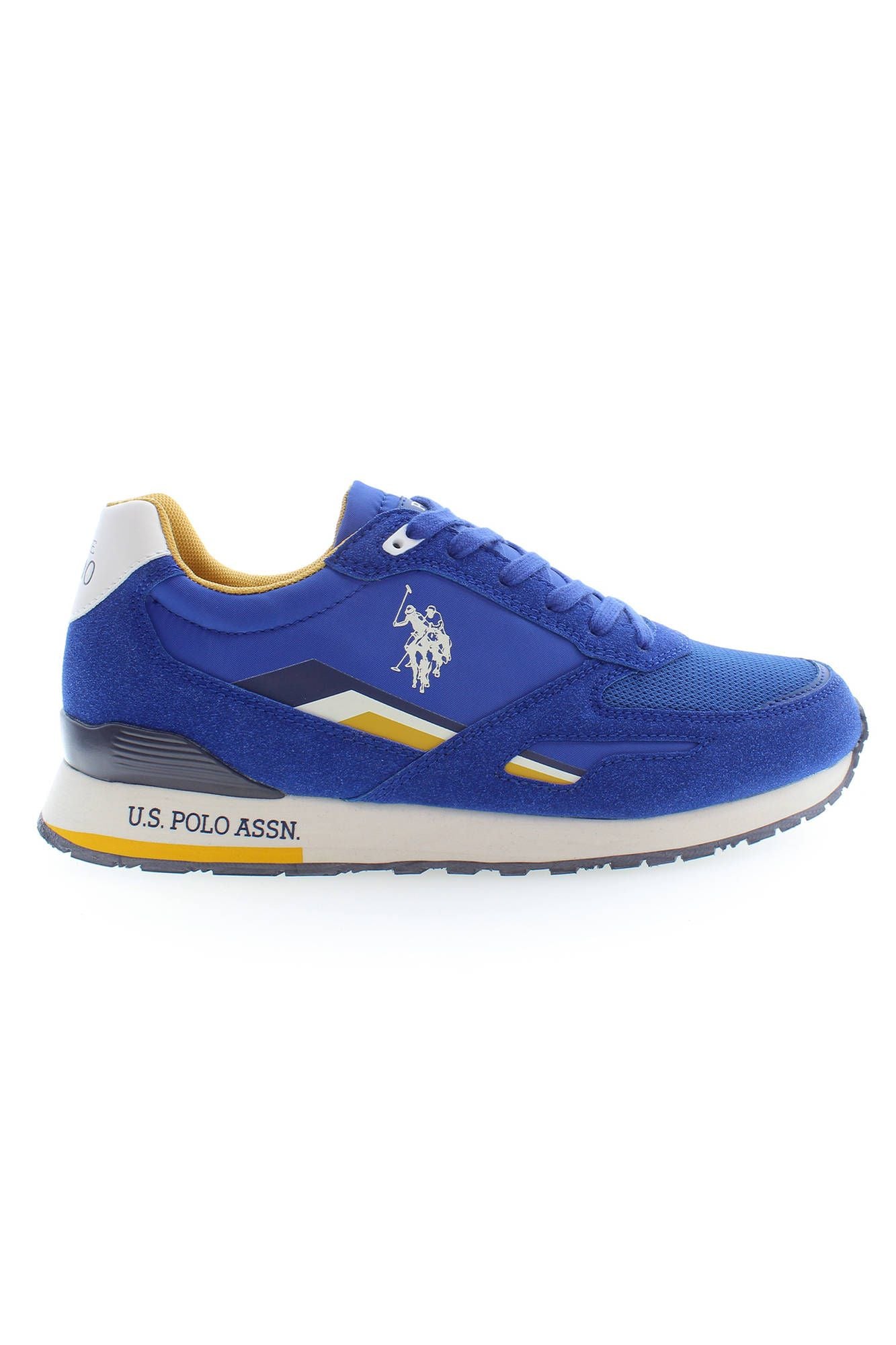 U.S. POLO ASSN. Sleek Blue Lace-Up Sports Sneakers