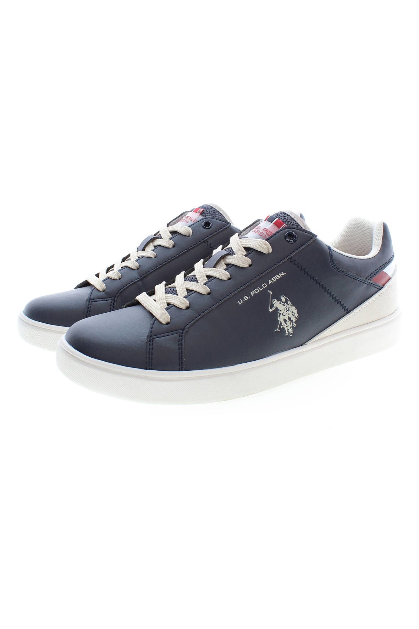 U.S. POLO ASSN. Sleek Blue Sports Sneakers with Logo Detail