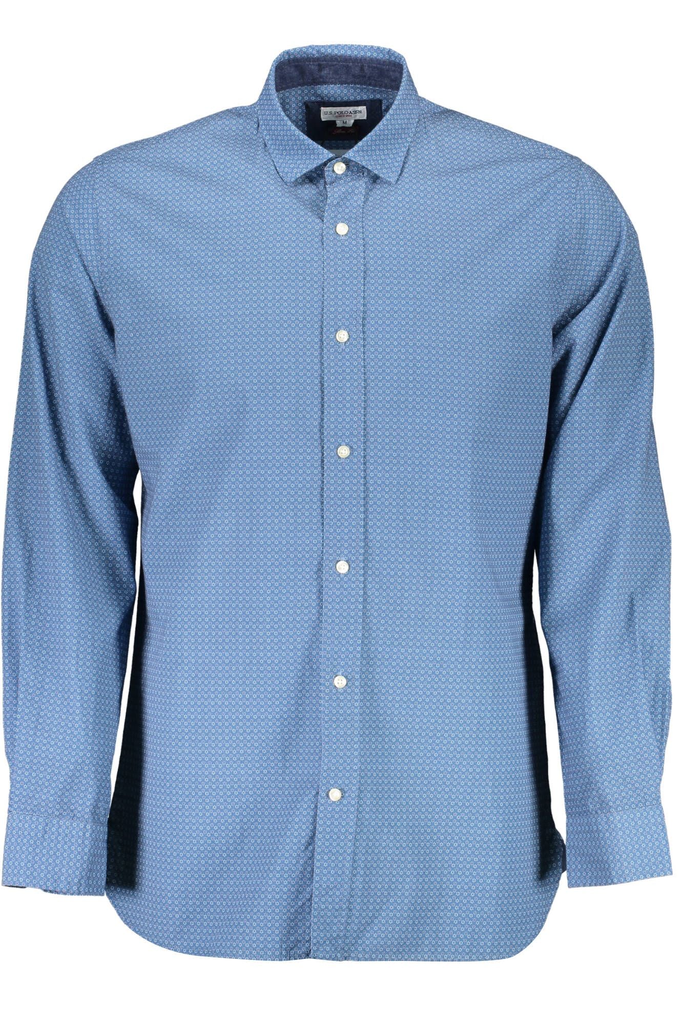 U.S. POLO ASSN. Slim Fit Italian Collar Long Sleeve Shirt