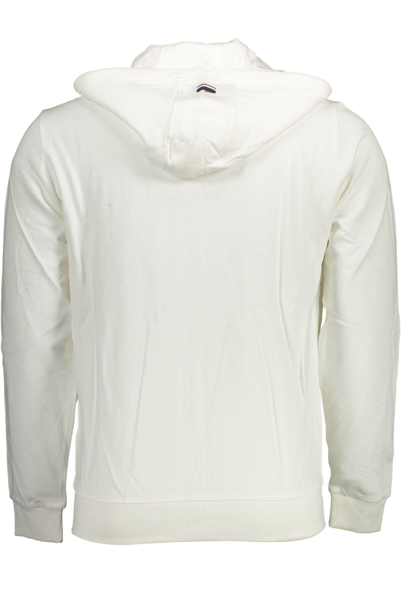 U.S. POLO ASSN. Elegant White Cotton Hooded Sweatshirt