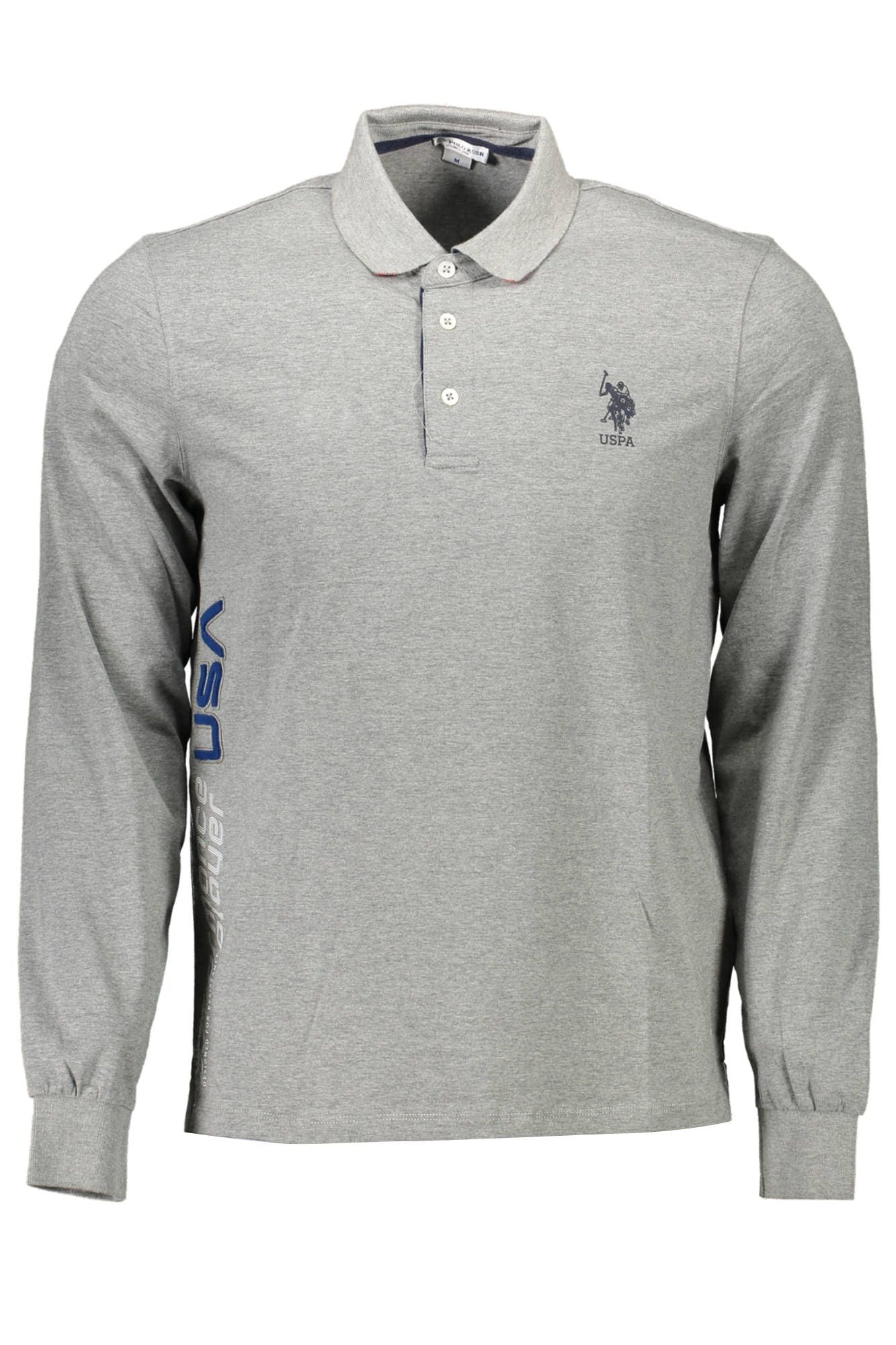 U.S. POLO ASSN. Elegant Long-Sleeved Polo with Contrasting Details